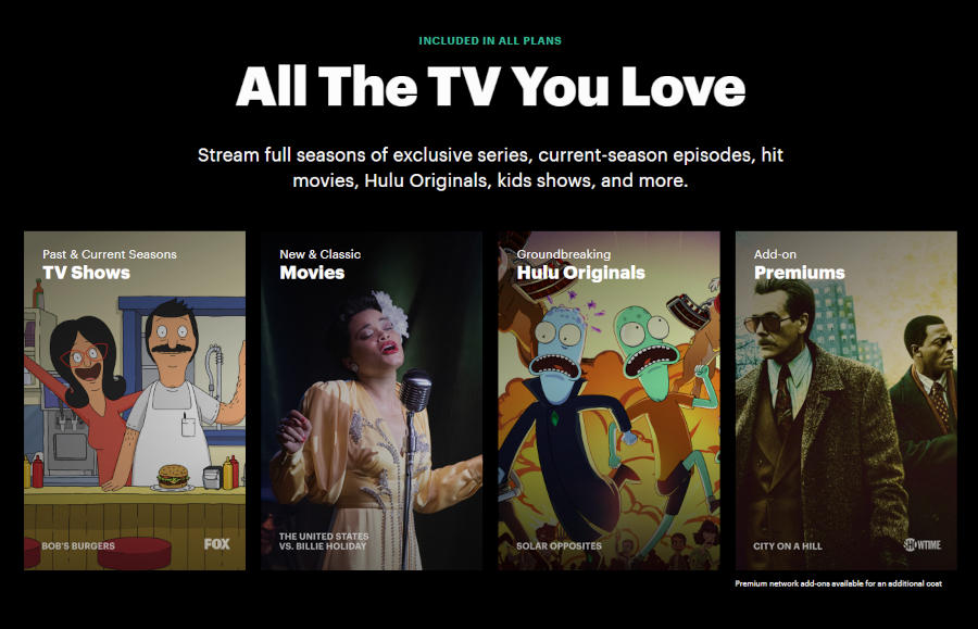 Hulu - All The TV You Love